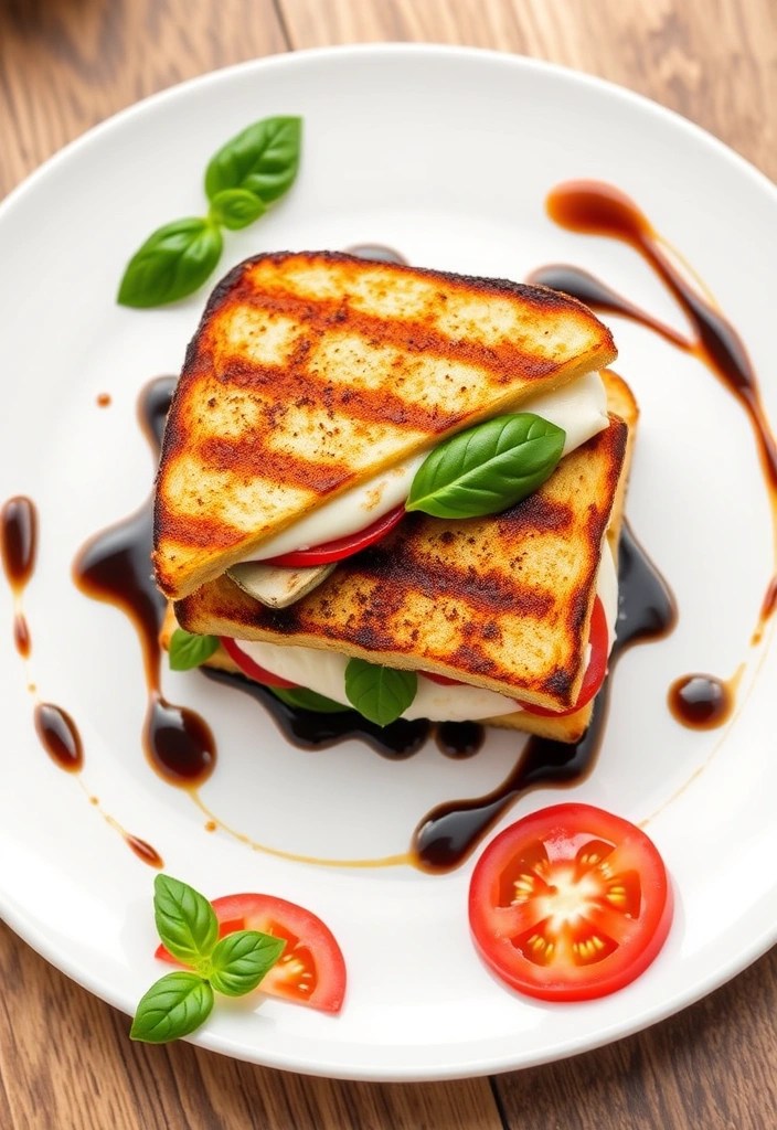 Your Ultimate Guide to Healthy Sandwiches: 15 Wholesome Recipes You Can’t Resist! - 4. Caprese Panini