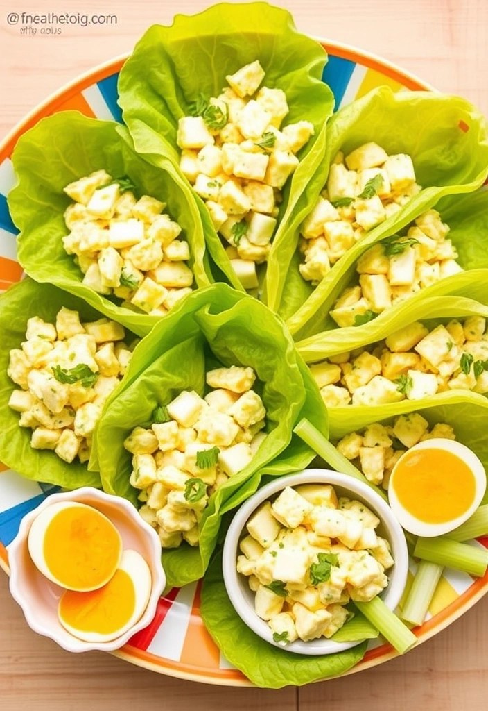 Your Ultimate Guide to Healthy Sandwiches: 15 Wholesome Recipes You Can’t Resist! - 7. Egg Salad Lettuce Wraps