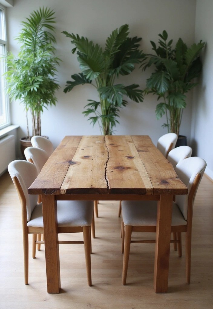 10 Dining Table Trends You Need to Know About for a Chic Home Makeover! - 1. Sustainable Materials