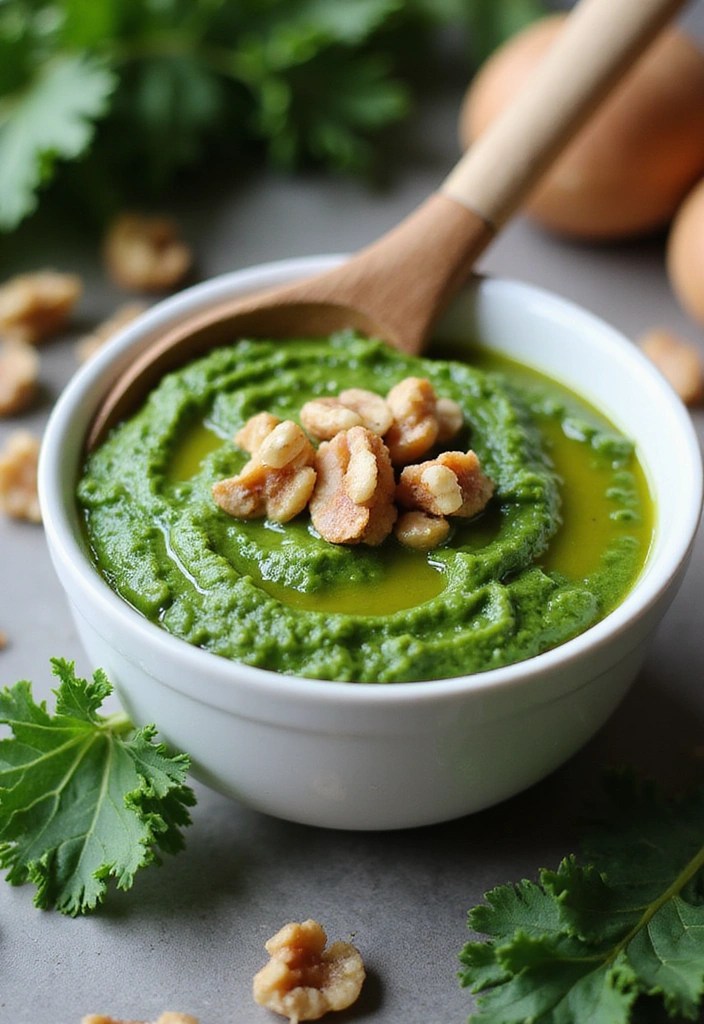 10 Kale Recipes That Will Change Your View on Healthy Eating Forever! - 7. Kale Pesto