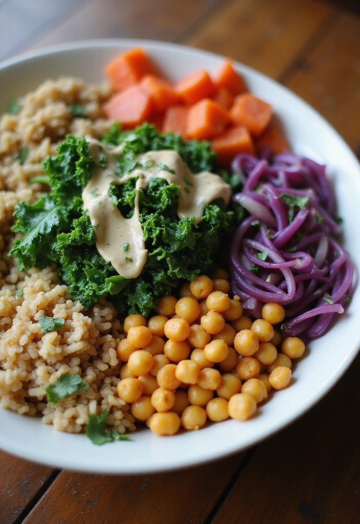 10 Kale Recipes That Will Change Your View on Healthy Eating Forever! - 9. Kale and Chickpea Buddha Bowl