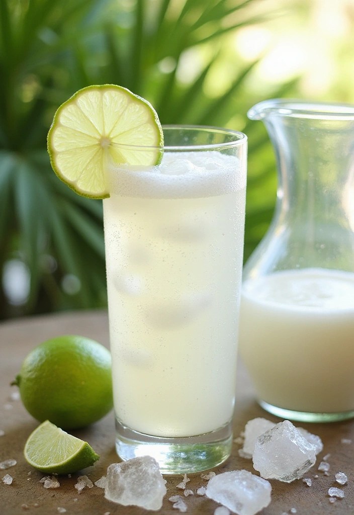 10 Refreshing Healthy Spring Drinks That Will Revitalize Your Day! - 7. Coconut Lime Sparkler