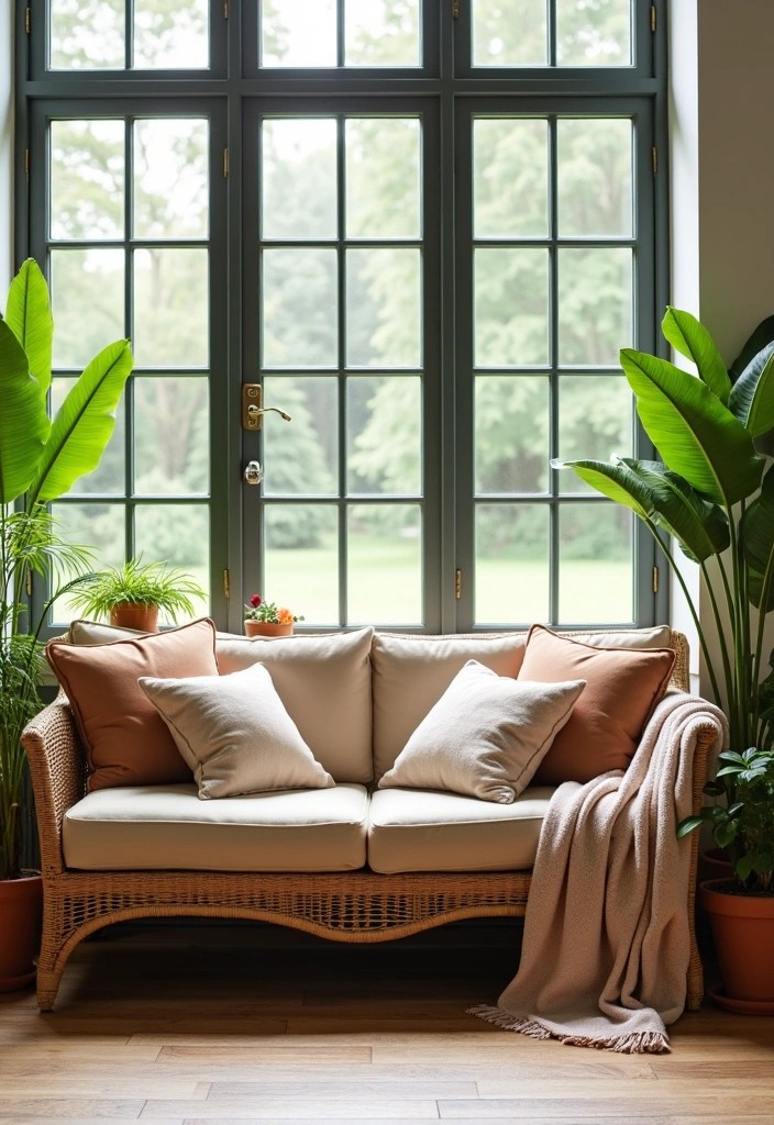 10 Space-Saving Small Sofas That'll Transform Your Tiny Living Room! - 9. Outdoor-Inspired Sofas