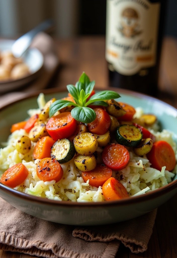 11 Crunchy Cabbage Salads You’ll Want to Eat Every Day (You Won't Believe #5!) - 9. Cabbage Salad with Roasted Vegetables