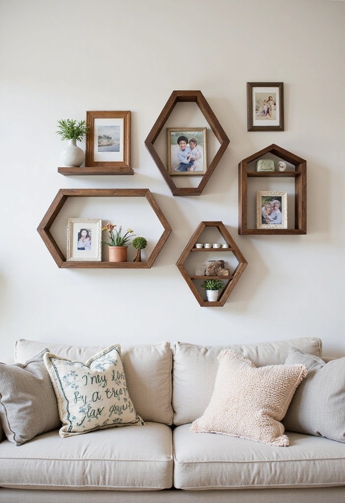 12 Floating Shelves That Will Make Your Walls Pop (Discover #3's Magic!) - 11. Personalized Floating Shelves
