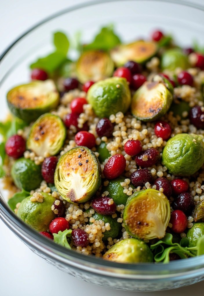 12 Irresistible Brussel Sprouts Side Dishes That Will Steal the Show! - 6. Brussel Sprouts and Quinoa Salad