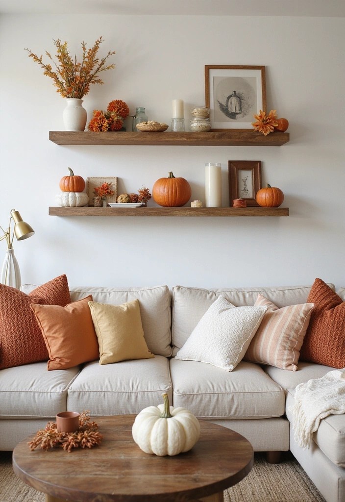 12 Minimalist Floating Shelf Hacks That Will Declutter Your Life! - 12. Seasonal Decor Changes