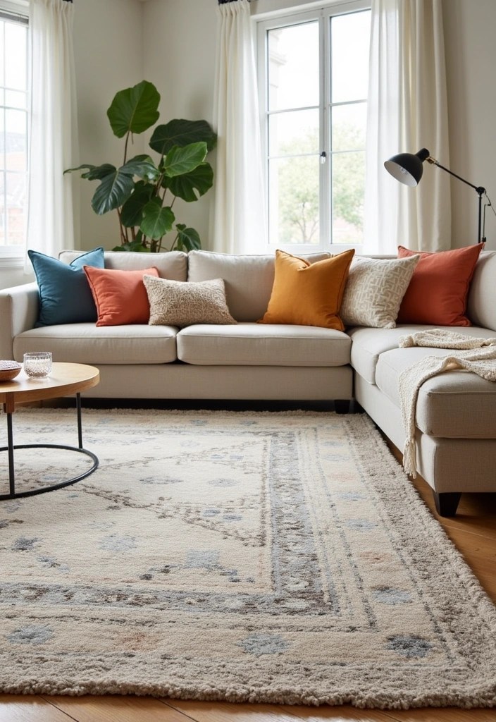 14 Modern Living Room Decor Trends with Rugs and Paints You Need to Try Right Now! - 10. Layering Rugs