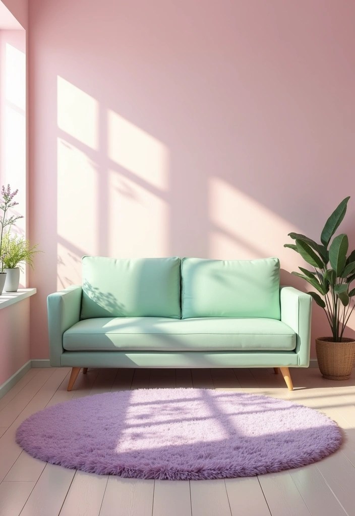 14 Modern Living Room Decor Trends with Rugs and Paints You Need to Try Right Now! - 6. Soft Pastels