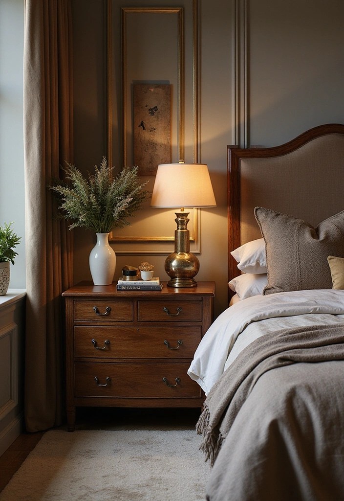 17 Minimalist Nightstand Designs That Are Pure Bedroom Goals! - 16. Understated Luxury