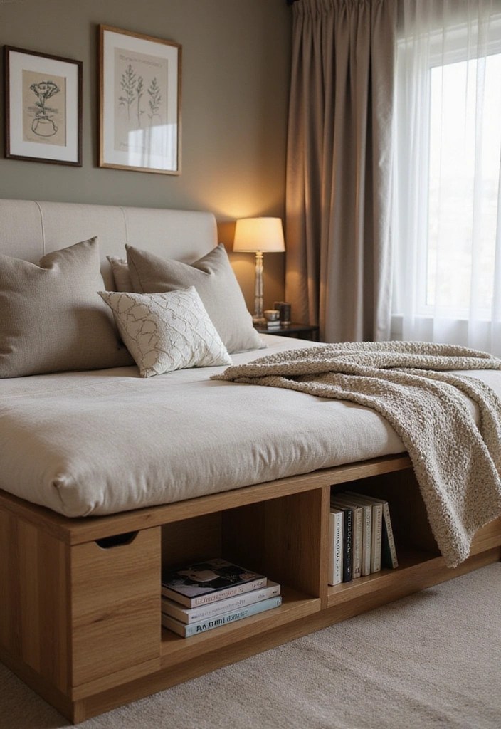 17 Minimalist Nightstand Designs That Are Pure Bedroom Goals! - 4. Multi-Functional Marvel