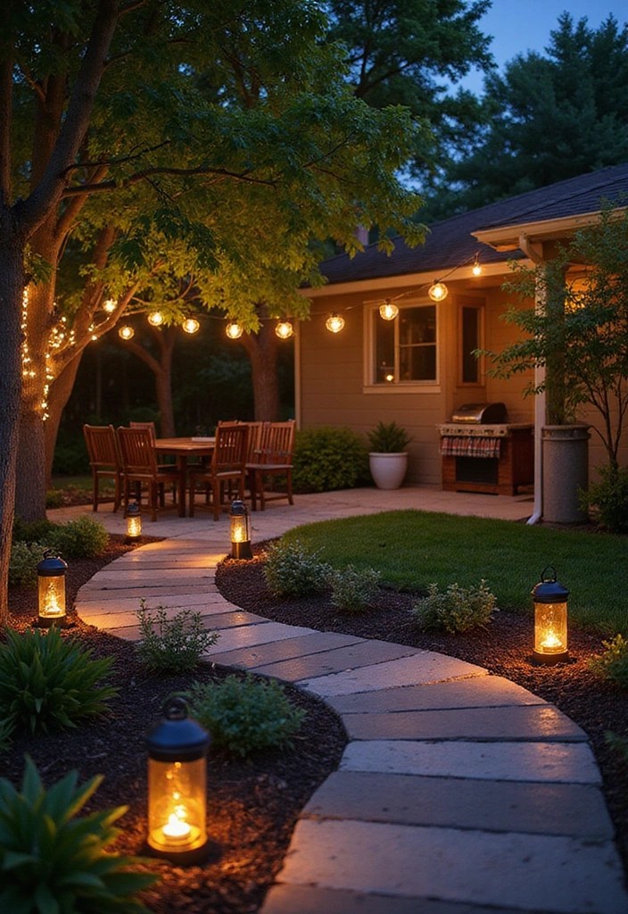 17 Spring Vibe Backyard Ideas That Will Transform Your Outdoor Space into a Paradise! - 13. Garden Lighting