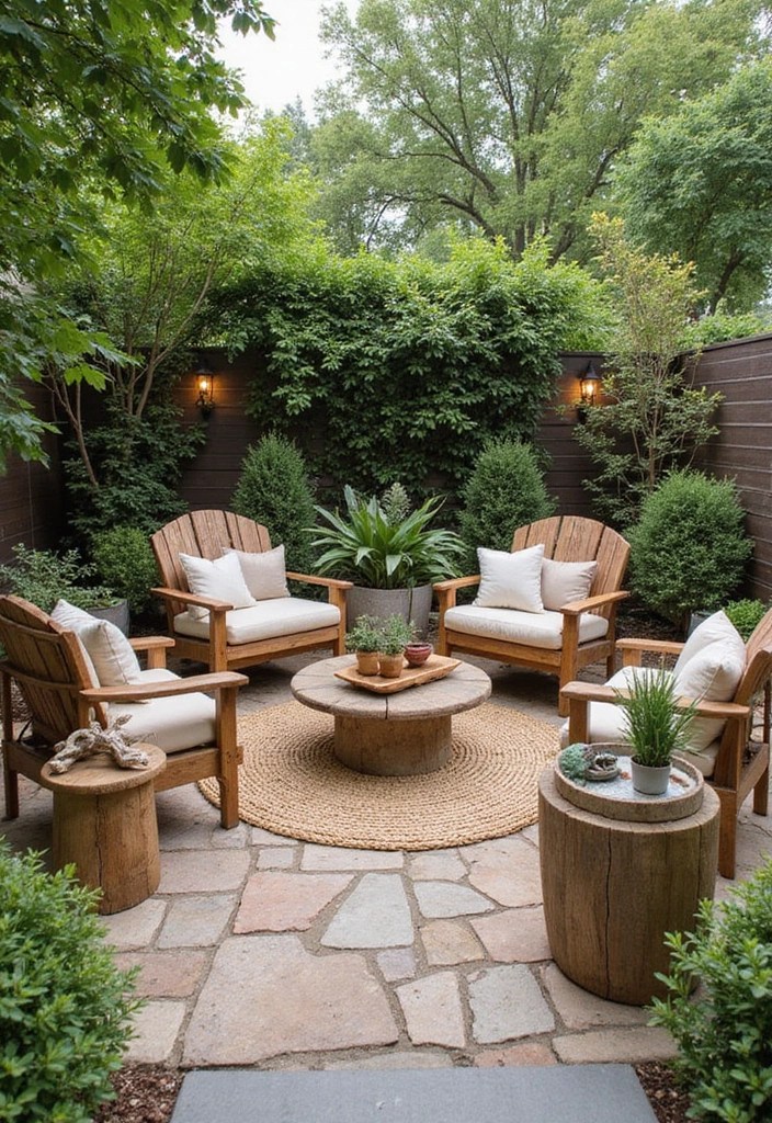 17 Spring Vibe Backyard Ideas That Will Transform Your Outdoor Space into a Paradise! - 15. Nature-Inspired Decor