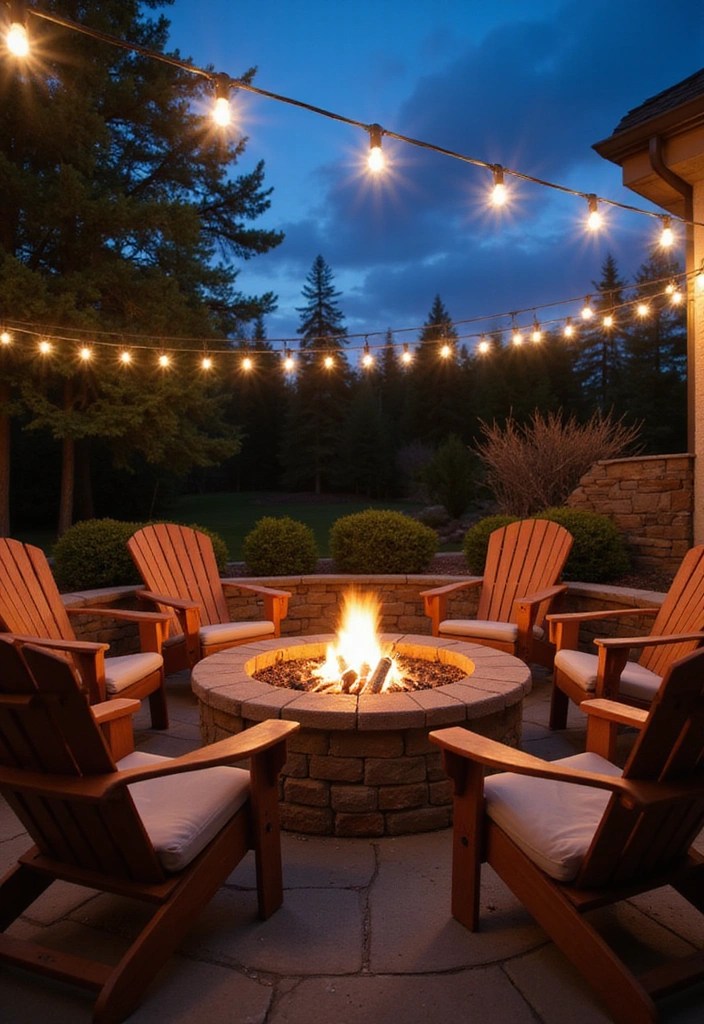17 Spring Vibe Backyard Ideas That Will Transform Your Outdoor Space into a Paradise! - 2. Cozy Fire Pit Area