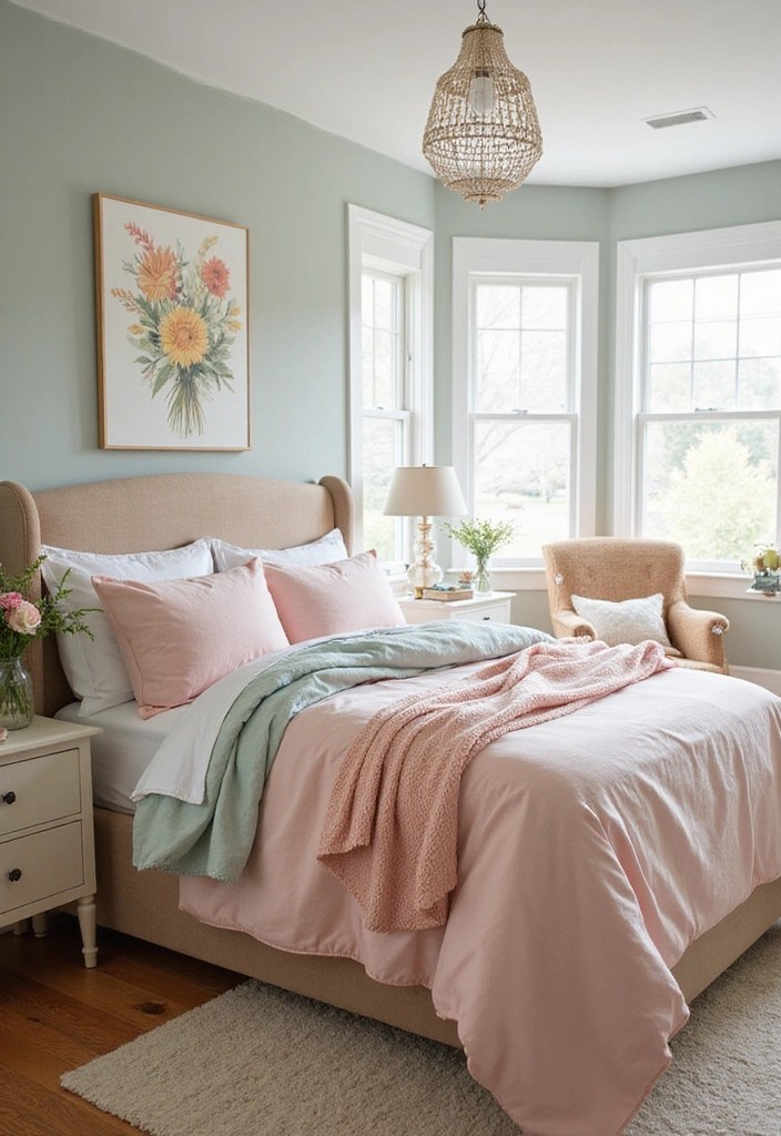 Bedsheet Colors: 15 Ways to Make Your Bedroom Shine (Discover Your Favorite Today!) - 10. Seasonal Colors for Year-Round Freshness