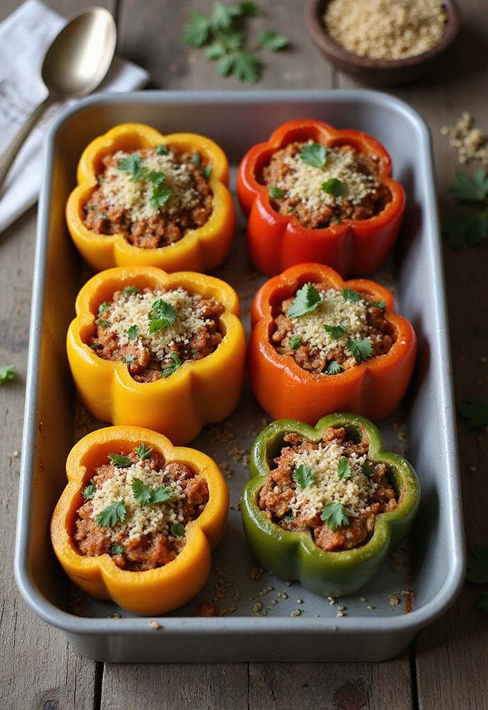 The Ultimate Guide to Cooking Perfect Quinoa Every Time (You Won't Regret #3!) - 11. Quinoa Stuffed Peppers: A Delicious Meal Prep Idea