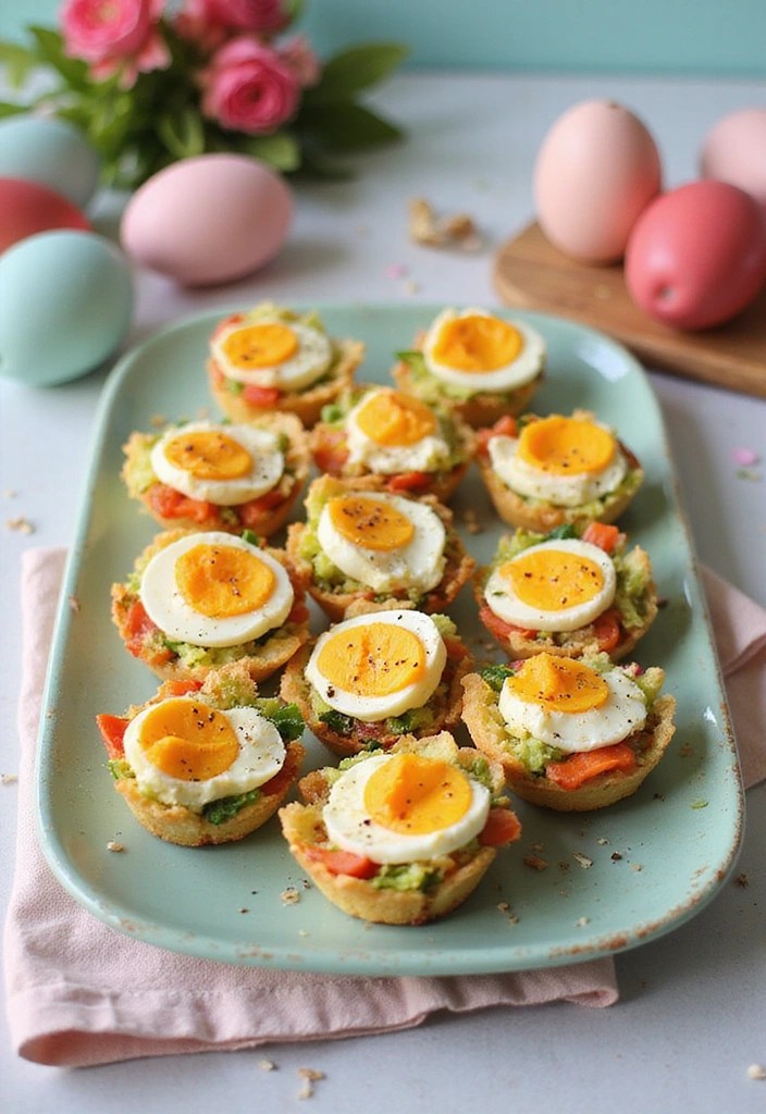 10 Adorable Easter Kids Lunch Ideas That'll Make Their Faces Light Up! - 6. Spring Veggie Egg Cups