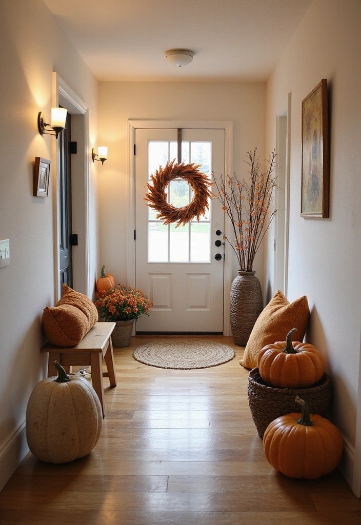 10 Hallway Decor Ideas That'll Make Your Entrance Unforgettable! - 10. Seasonal Decor Changes