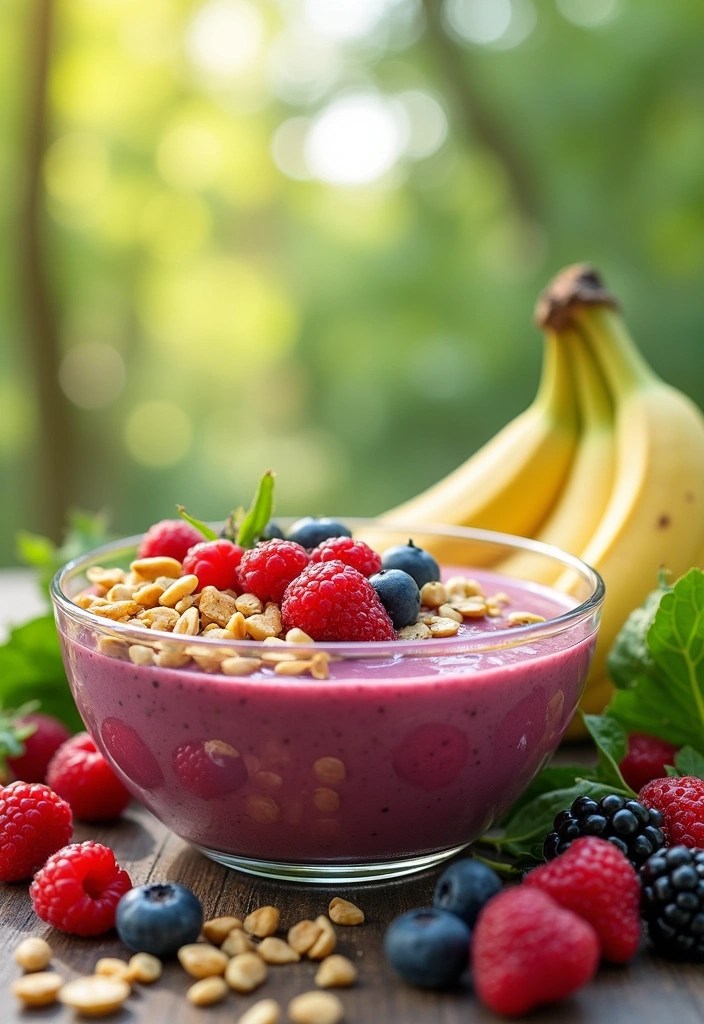 10 Protein-Rich Breakfasts You Need for a Fit and Fabulous Day! - 1. Protein-Packed Smoothie Bowl