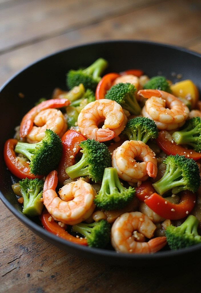 10 Quick and Tasty Light Dinners That Are Perfect for Any Night! - 3. Shrimp Stir-Fry with Broccoli
