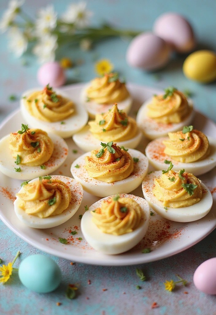 11 Easy Easter Lunch Recipes for Families That Will Make Cooking a Breeze (You Won't Believe #4!) - 2. Classic Deviled Eggs