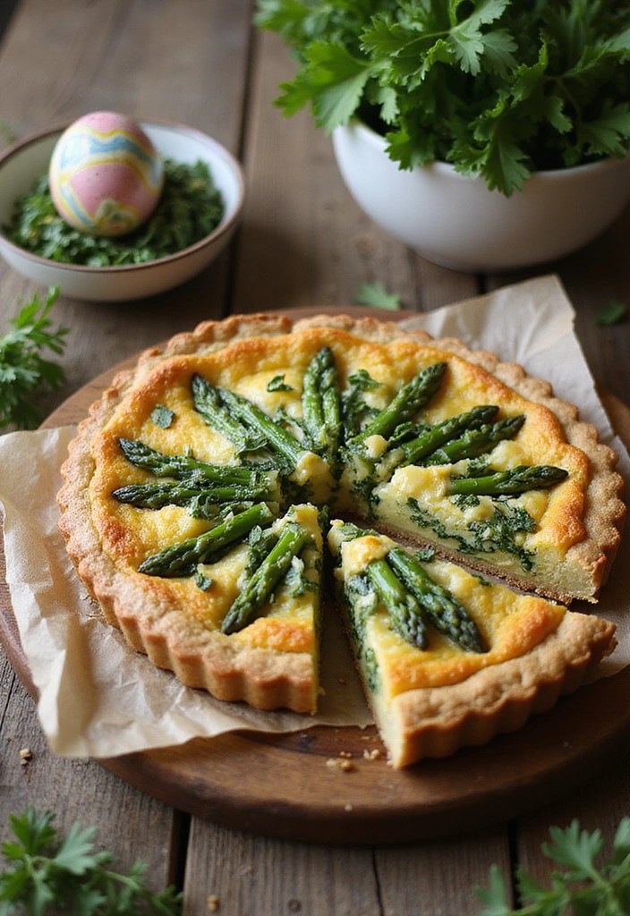 11 Easy Easter Lunch Recipes for Families That Will Make Cooking a Breeze (You Won't Believe #4!) - 3. Spring Vegetable Quiche