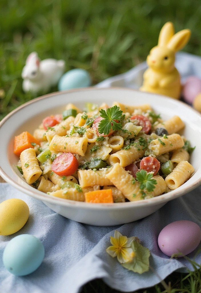 11 Easy Easter Lunch Recipes for Families That Will Make Cooking a Breeze (You Won't Believe #4!) - 4. You Won't Believe This Creamy Pasta Salad!