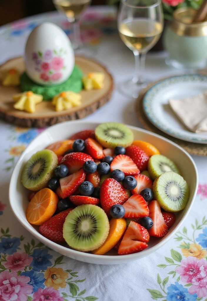 11 Easy Easter Lunch Recipes for Families That Will Make Cooking a Breeze (You Won't Believe #4!) - 5. Fresh Fruit Salad