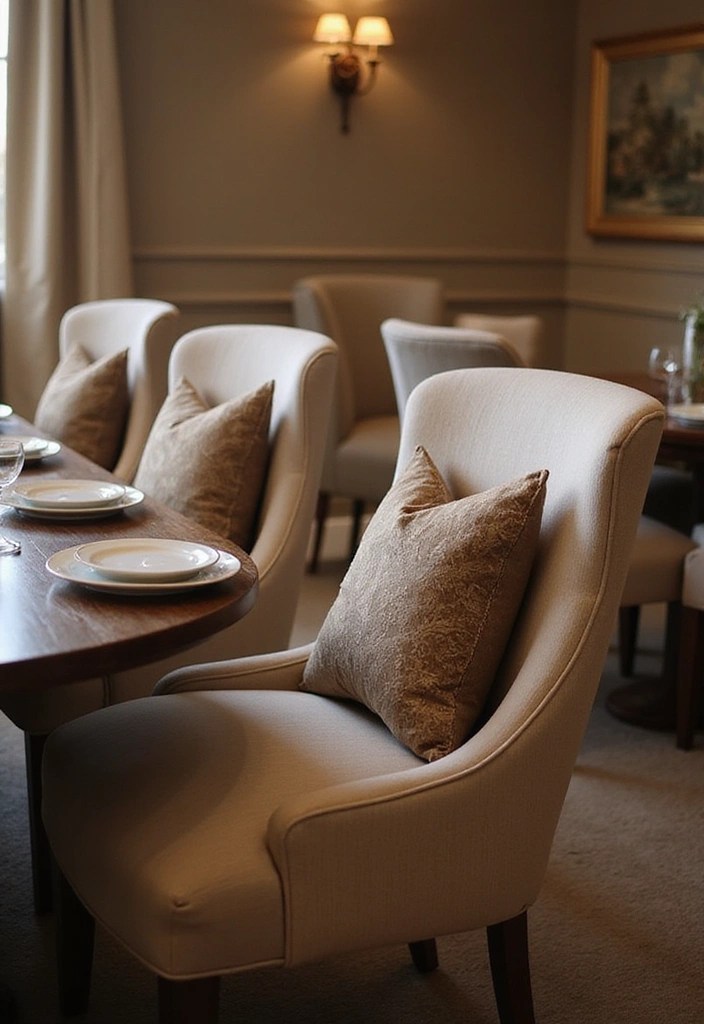 11 Must-Have Dining Room Furniture Pieces for Every Style Lover! - 2. Plush Dining Chairs