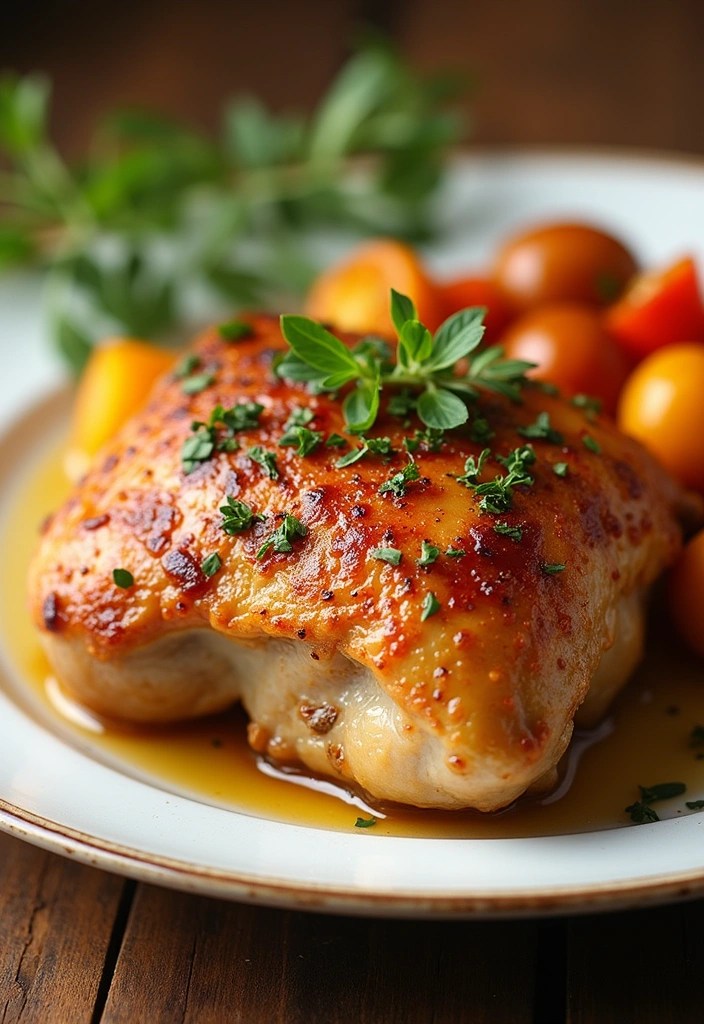 12 Budget-Friendly Healthy Meal Prep Ideas That Taste Amazing (You’ll Love #5!) - 11. Oven-Baked Chicken Thighs