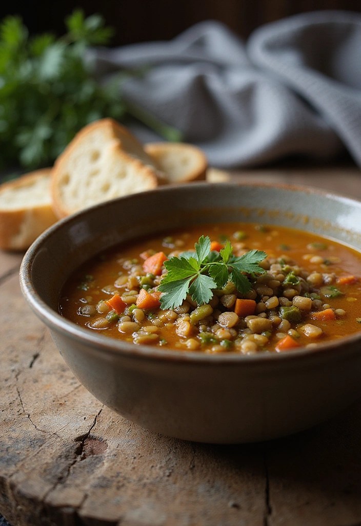 12 Budget-Friendly Healthy Meal Prep Ideas That Taste Amazing (You’ll Love #5!) - 6. Lentil Soup
