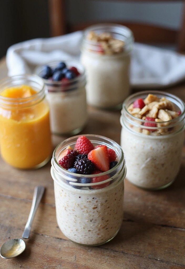 12 Budget-Friendly Healthy Meal Prep Ideas That Taste Amazing (You’ll Love #5!) - 9. Overnight Oats
