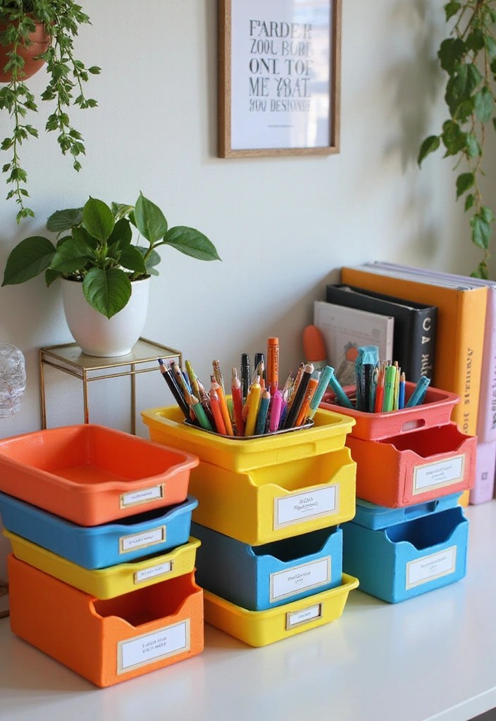 12 Essential Organization Tips for Your Printer Home Office That Work Wonders! - 2. Color Code Your Supplies