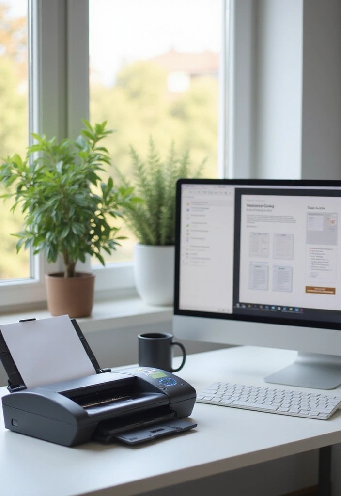 12 Essential Organization Tips for Your Printer Home Office That Work Wonders! - 9. Go Digital with Document Storage