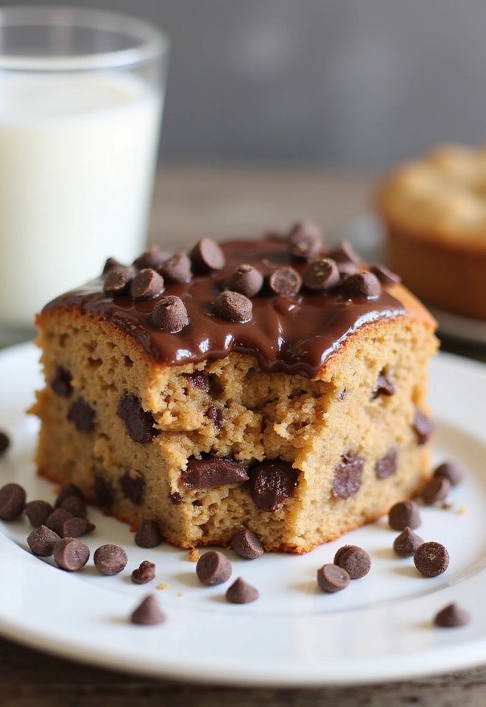12 Guilt-Free Whole Wheat Cakes That Will Satisfy Your Sweet Tooth! - 8. Whole Wheat Chocolate Chip Cake