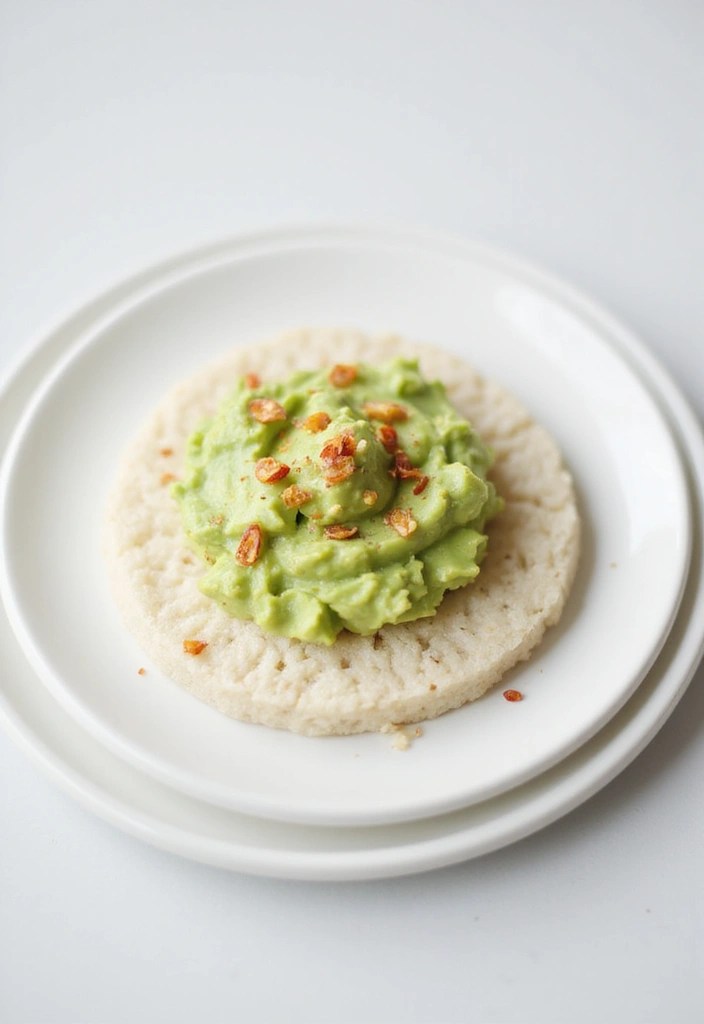 14 Guilt-Free Healthy Snacks Under 100 Calories (You’ll Crave #3!) - 12. Rice Cakes with Avocado