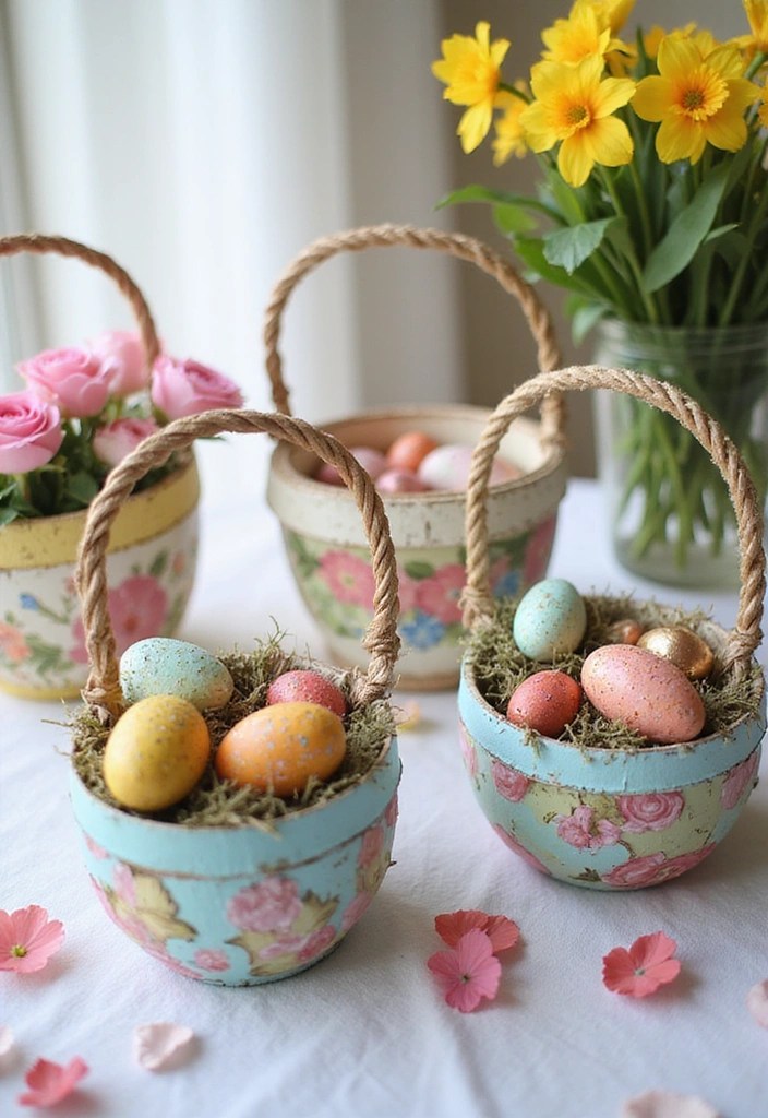15 DIY Easter Decor Projects That Are So Cute, You'll Want to Keep Them All Year Round! - 10. Easter Basket Decor