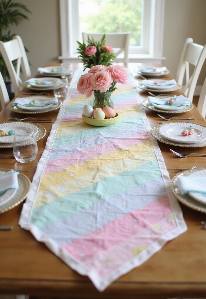 15 DIY Easter Decor Projects That Are So Cute, You'll Want to Keep Them All Year Round! - 5. Festive Table Runner