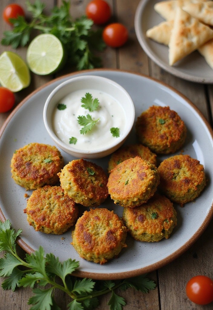15 Healthy Lunch Ideas That'll Transform Your Workday (You Won't Believe #7!) - 14. Baked Falafel with Tzatziki Sauce