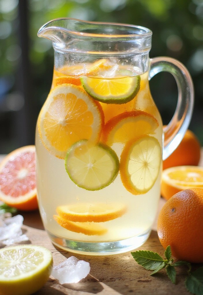15 Infused Water Recipes That Will Transform Your Summer Hydration! - 1. Citrus Splash Infused Water