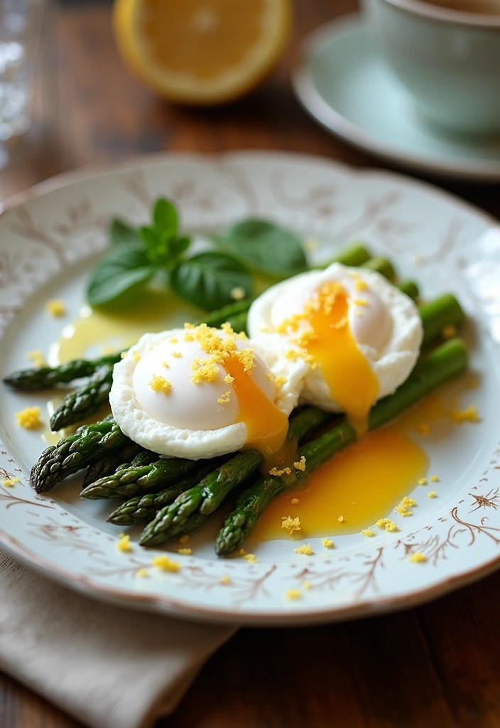 15 Protein-Packed Healthy Egg Breakfasts You Need to Try Right Now! - 12. Poached Eggs with Asparagus
