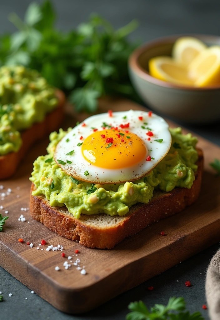 15 Protein-Packed Healthy Egg Breakfasts You Need to Try Right Now! - 2. Avocado Egg Toast