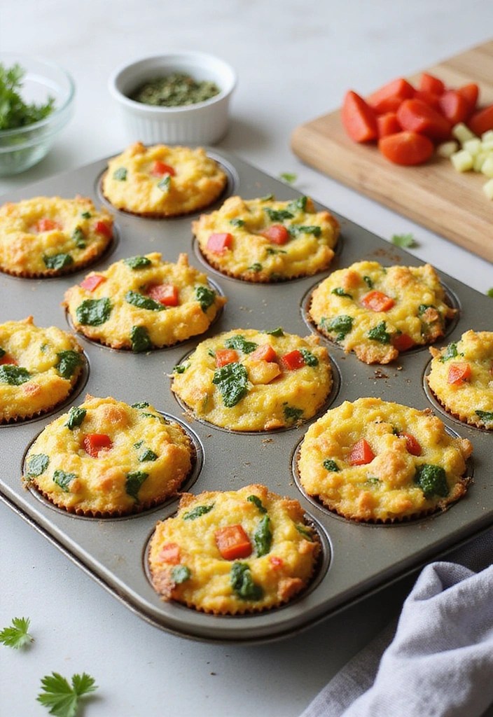 15 Protein-Packed Healthy Egg Breakfasts You Need to Try Right Now! - 3. Veggie-Packed Egg Muffins