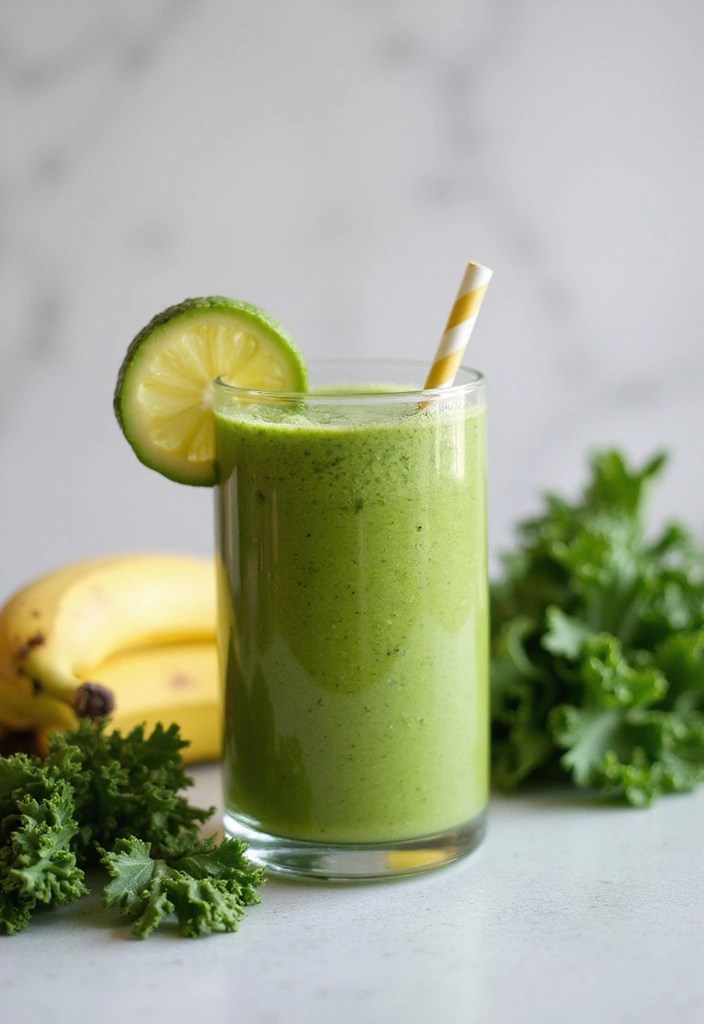 15 Vegan Kale Dishes That Will Make Even Meat-Lovers Drool! - 9. Kale and Avocado Smoothie