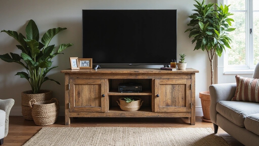 16 Rustic TV Stands That Will Bring Charm to Your Home (You’ll Want to Copy&nbsp;#11!)