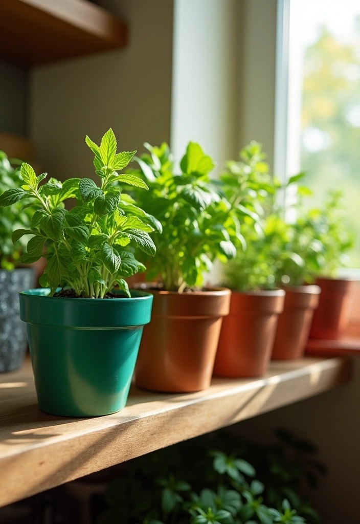 17 Pantry Ideas That Will Inspire You to Get Creative! - 4. Pantry as a Mini Herb Garden