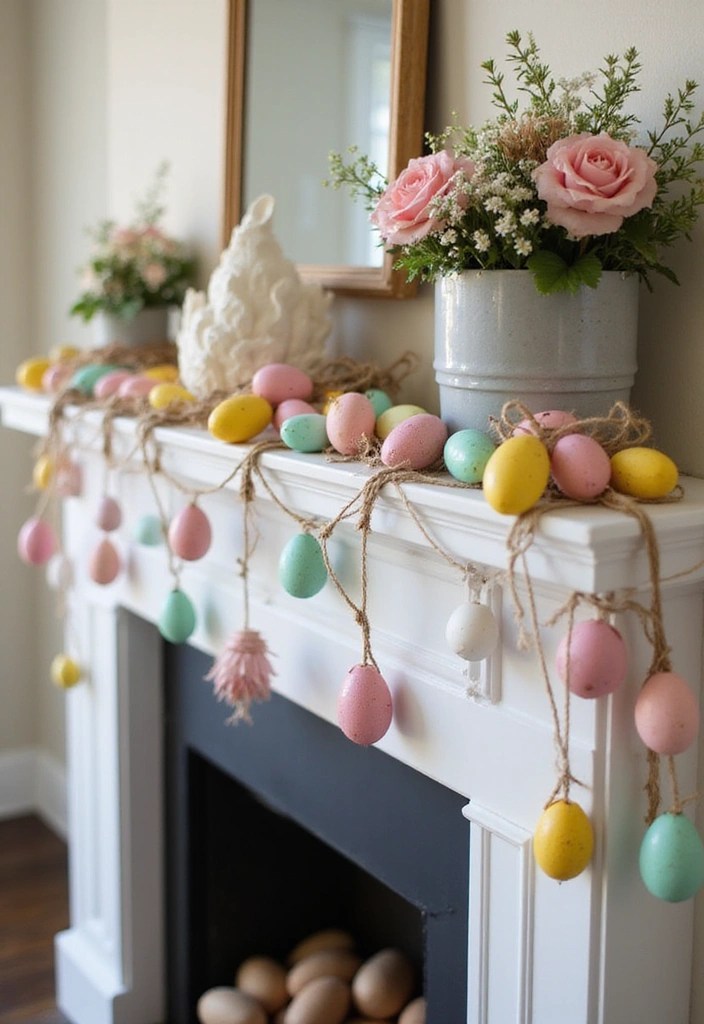 25 Budget-Friendly Easter Decor Hacks That Look High-End (You Won't Believe #8!) - 1. DIY Egg Garland