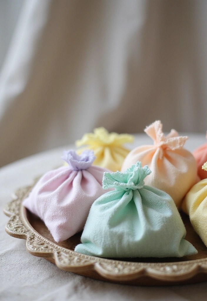 25 Budget-Friendly Easter Decor Hacks That Look High-End (You Won't Believe #8!) - 17. Scented Easter Sachets