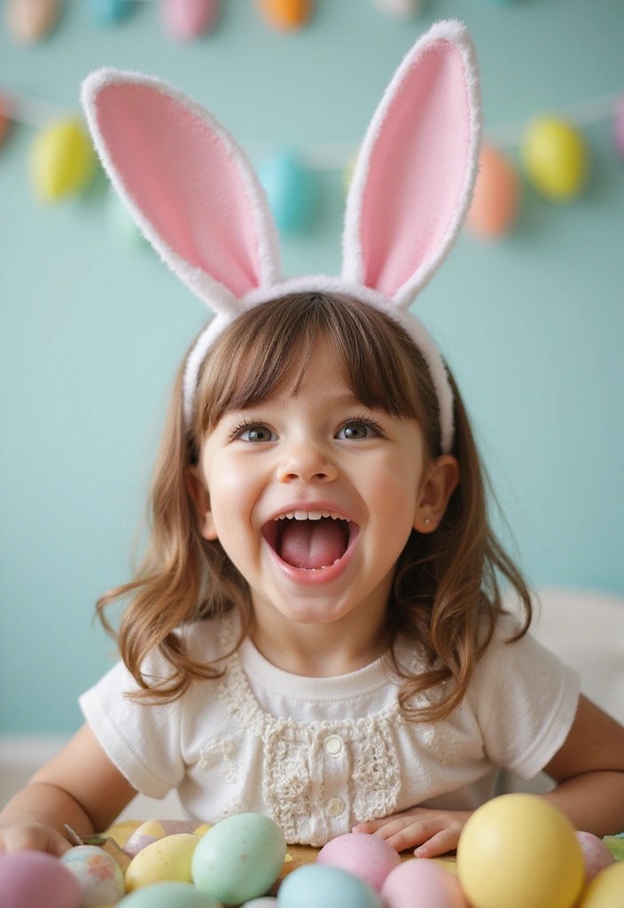 25 Budget-Friendly Easter Decor Hacks That Look High-End (You Won't Believe #8!) - 20. DIY Bunny Ears Headband