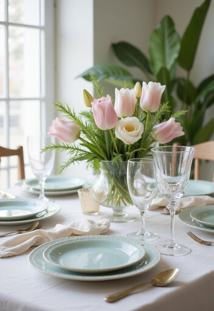 25 Budget-Friendly Easter Decor Hacks That Look High-End (You Won't Believe #8!) - 8. Elegant Table Setting